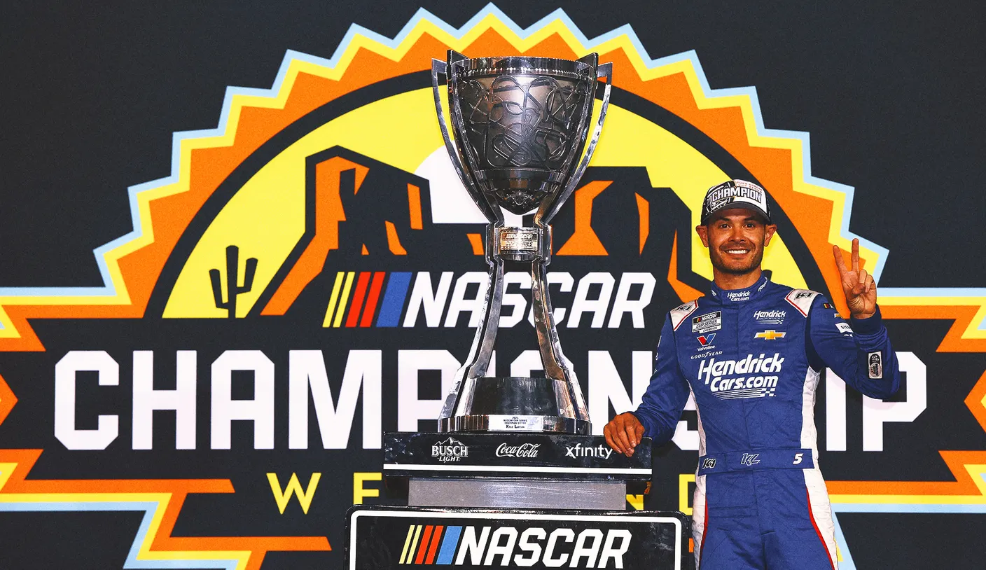 Kyle Larson's second Cup title is enticing but different and draws even more attention