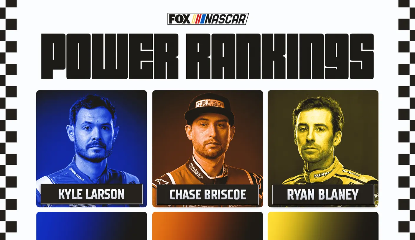 2026 NASCAR Power Rankings: Kyle Larson moves into top 10 too soon
