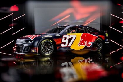 First look at Shane Van Gisbergen's Red Bull #97 livery for the 2026 NASCAR season