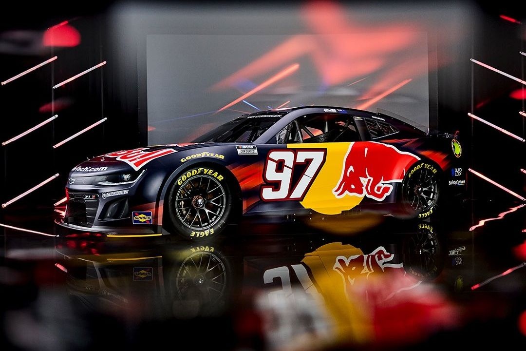 First look at Shane Van Gisbergen's Red Bull #97 livery for the 2026 NASCAR season