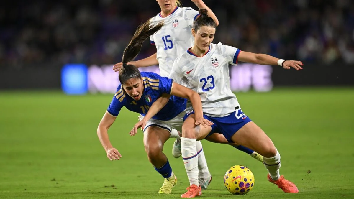 USWNT vs. Italy score: Olivia Moultrie and Catalina Macario score as U.S. Soccer's defense cruises to shutout victory