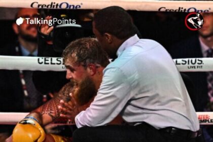 Referee intervenes to stop Jake Paul vs. Anthony Joshua match