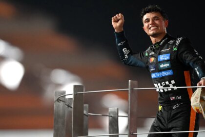 New F1 champion Lando Norris names Somerset street after him