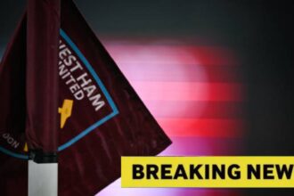 West Ham corner flag