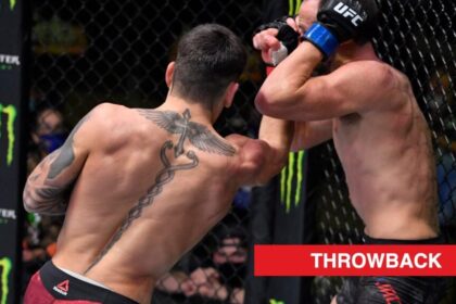 Ilya Topria's first KO win in the UFC leaves her opponent unconscious after a terrifying first round.