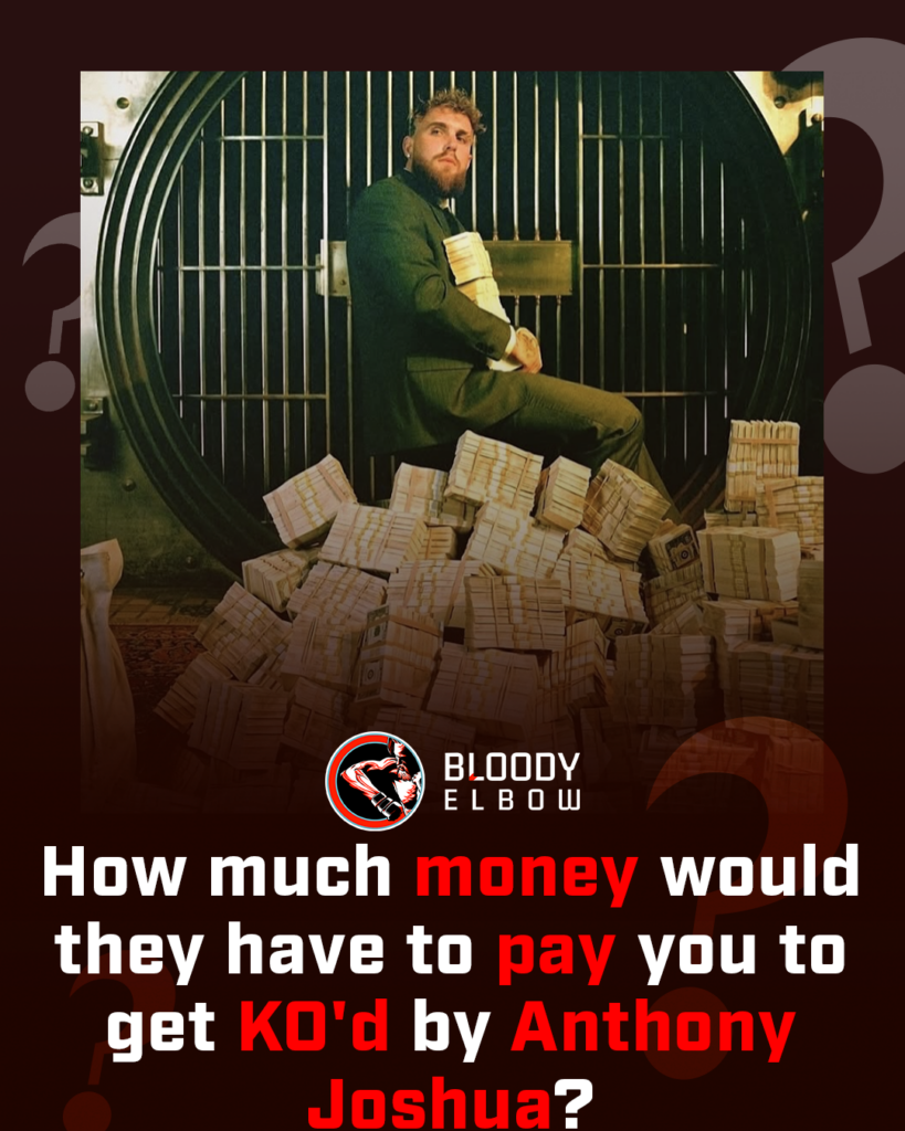 Only Jake Paul, who said he wouldn't fight, believes he made a big mistake ahead of the Anthony Joshua fight.