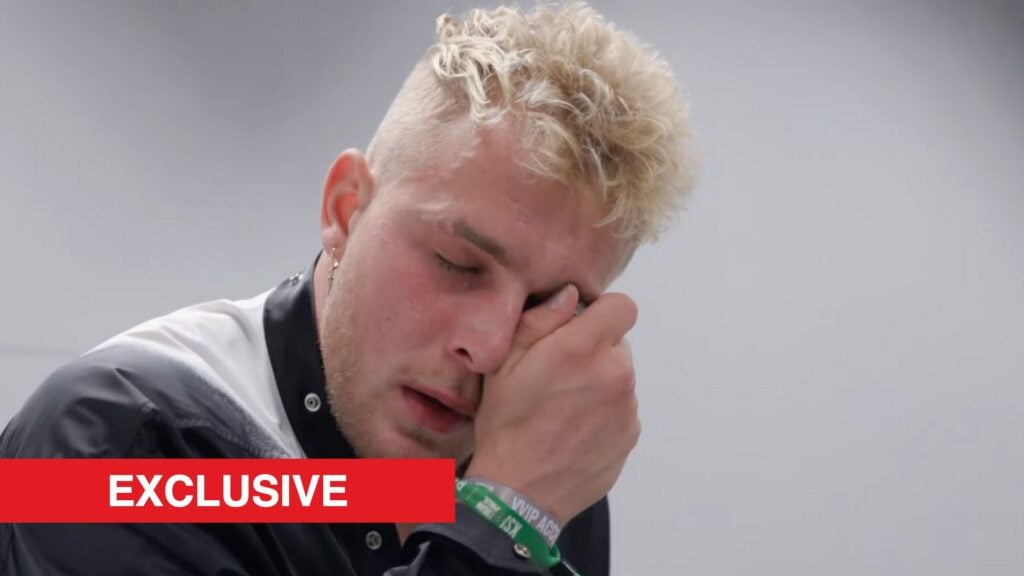 Jake Paul says he was 'crying like a little girl' after breaking up with heavyweight legend after brother Logan's loss