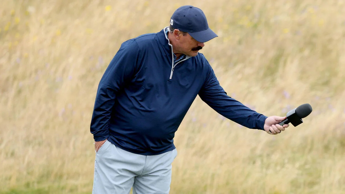 Johnson Wagner shares 'pinch me' moment when he joined CBS team golf as reporter