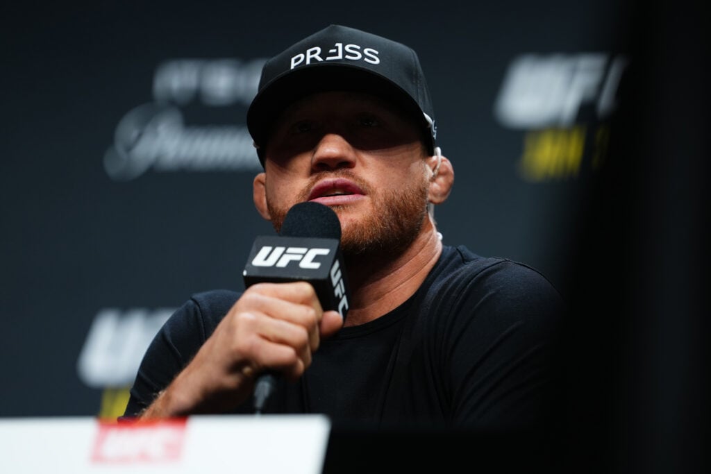 Justin Gaethje presents surprise scenario that doesn't include unification fight with Ilya Topuria