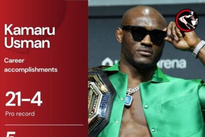Kamaru Usman's career achievements