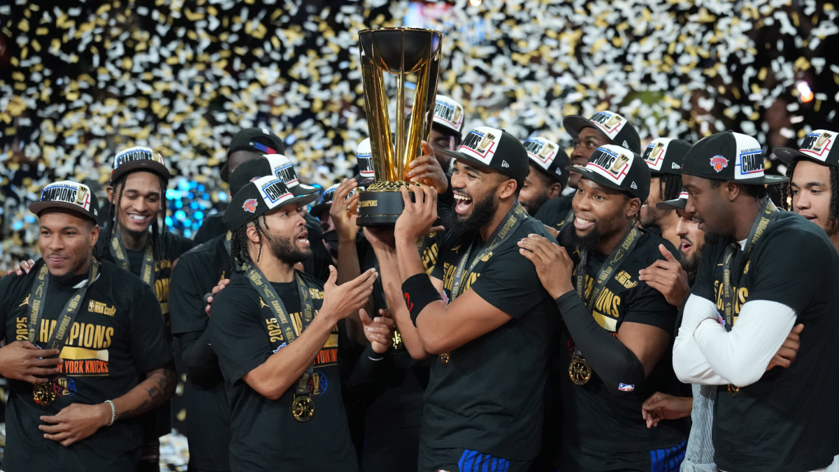 The Knicks won the NBA Cup Final. Terrence 'Bud' Crawford retires from boxing