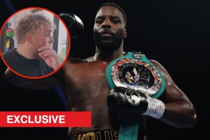 Lawrence Okolie explains why Jake Paul's spar before Anthony Joshua fight led to horrific eye injury