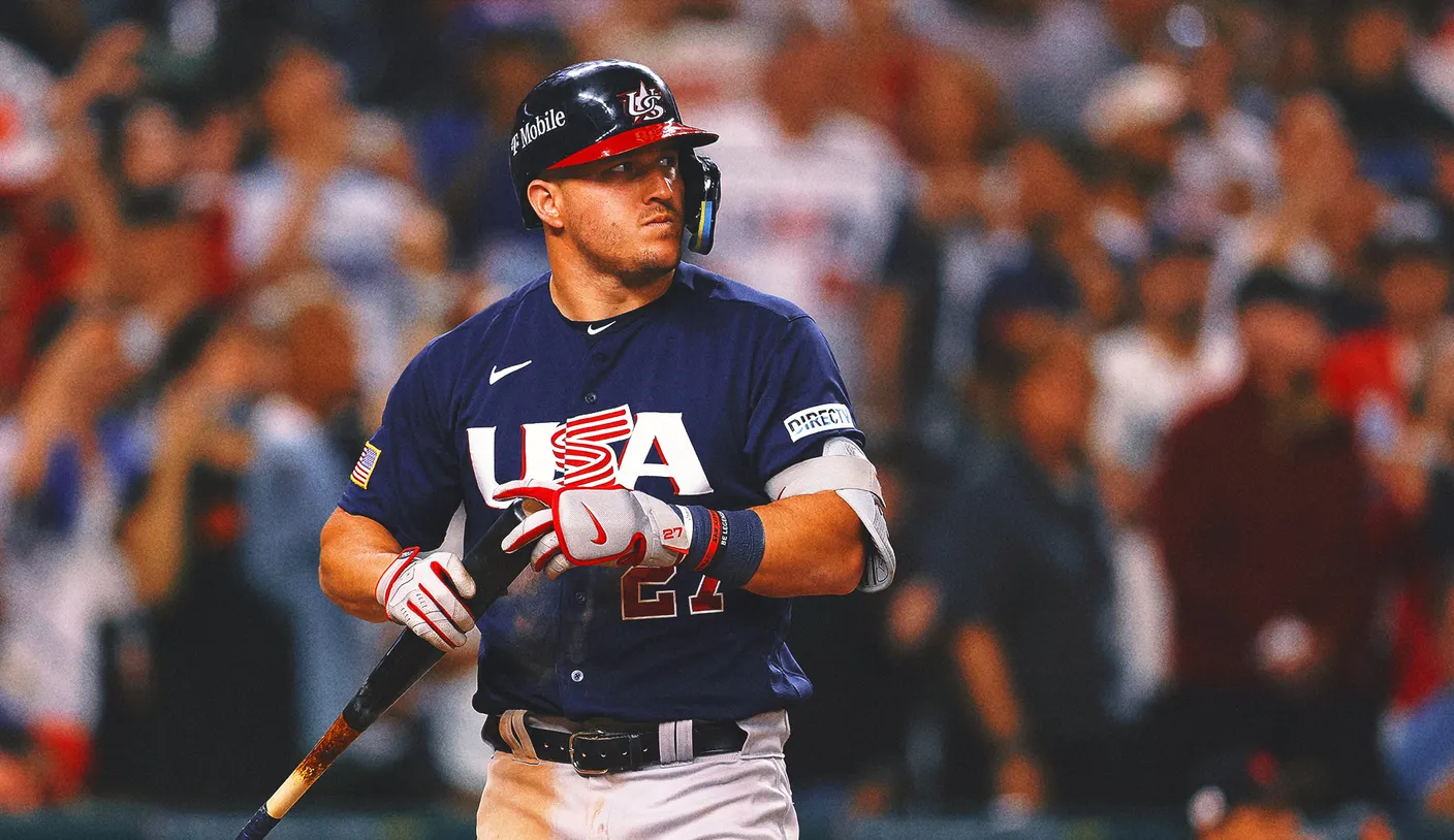 Mike Trout is still undecided about whether he will participate in the World Baseball Classic in the United States. schwarber set