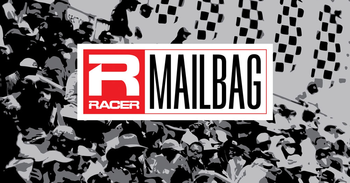 RACER Mailbag, December 3rd