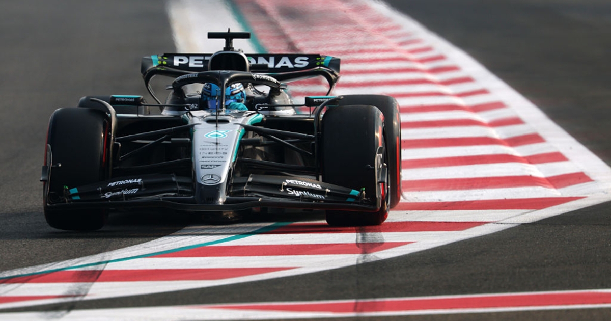 Russell defeats Norris in final practice in Abu Dhabi