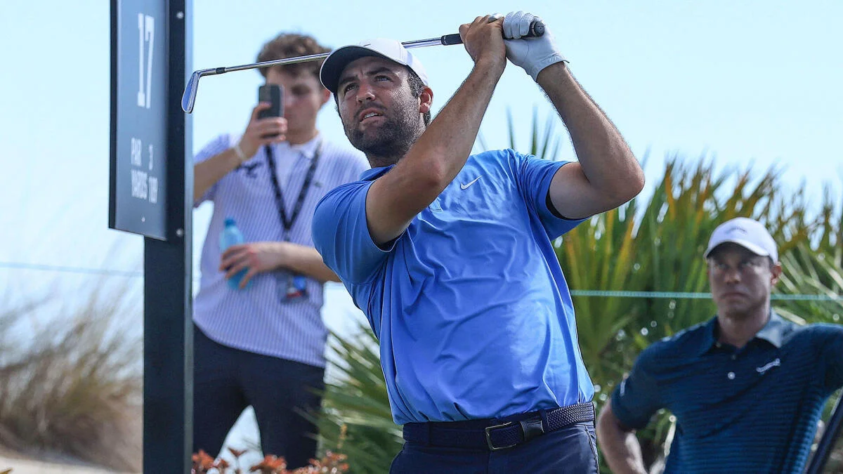 Scottie Scheffler makes history with Tiger Woods as PGA Tour Player of the Year