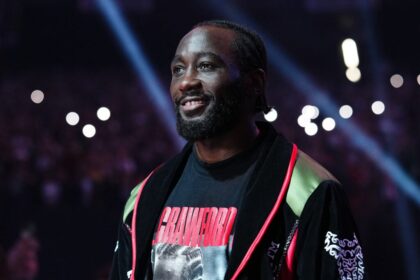 Terrence Crawford before his fight with Canelo Alvarez