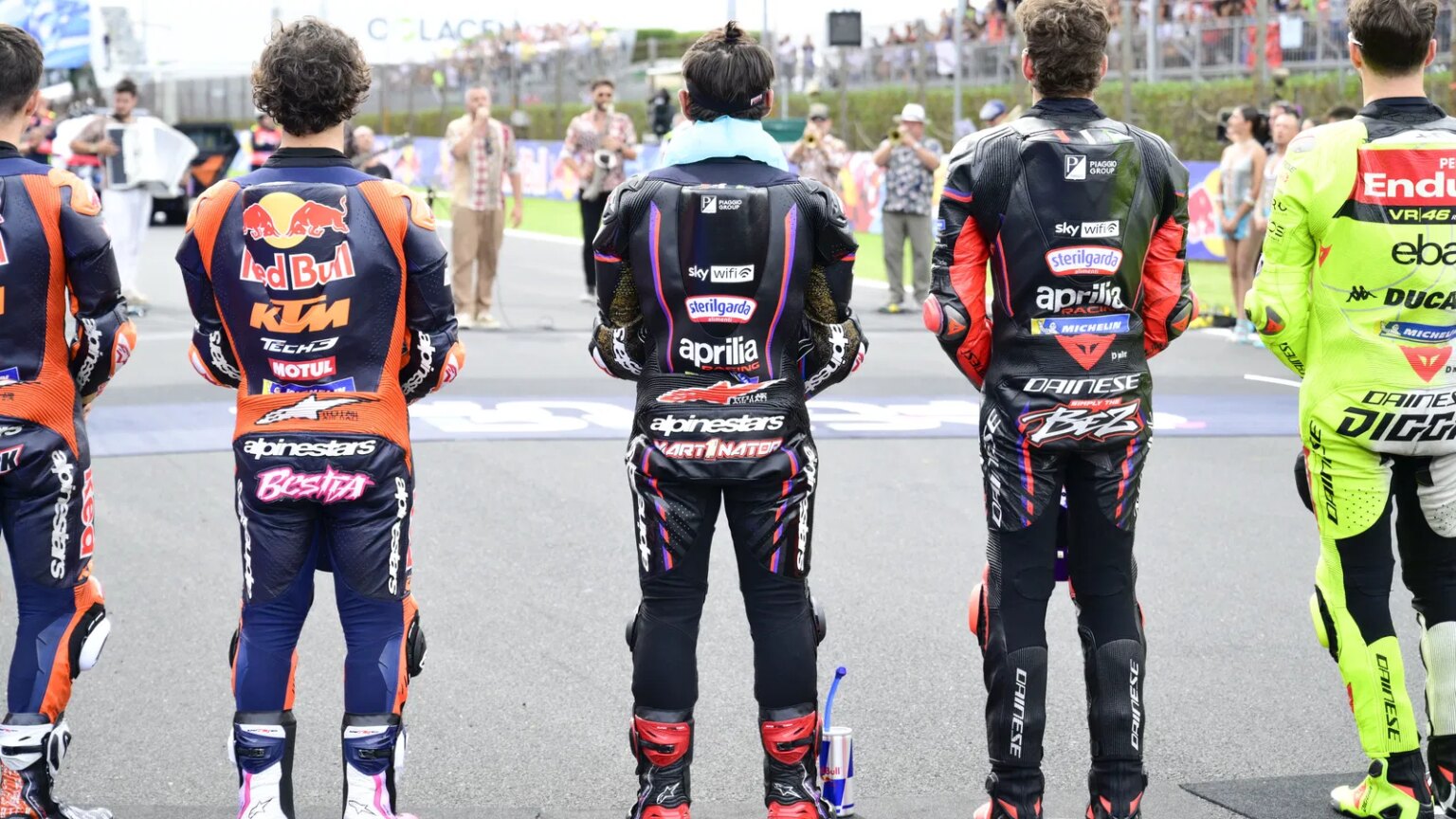 Top 10 riders for the 2025 MotoGP season