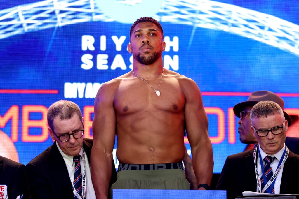 Anthony Joshua vs. Daniel Dubois: Riyadh Season - Wembley Edition Weigh-in