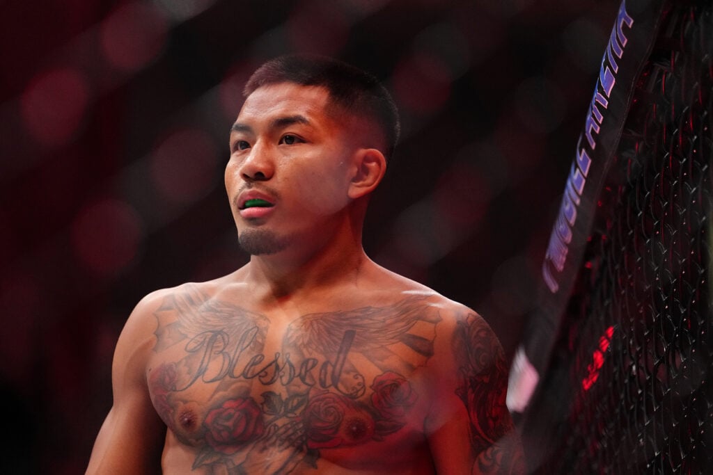 Joshua Vann enters the Octagon to face Brandon Roybal at UFC 317