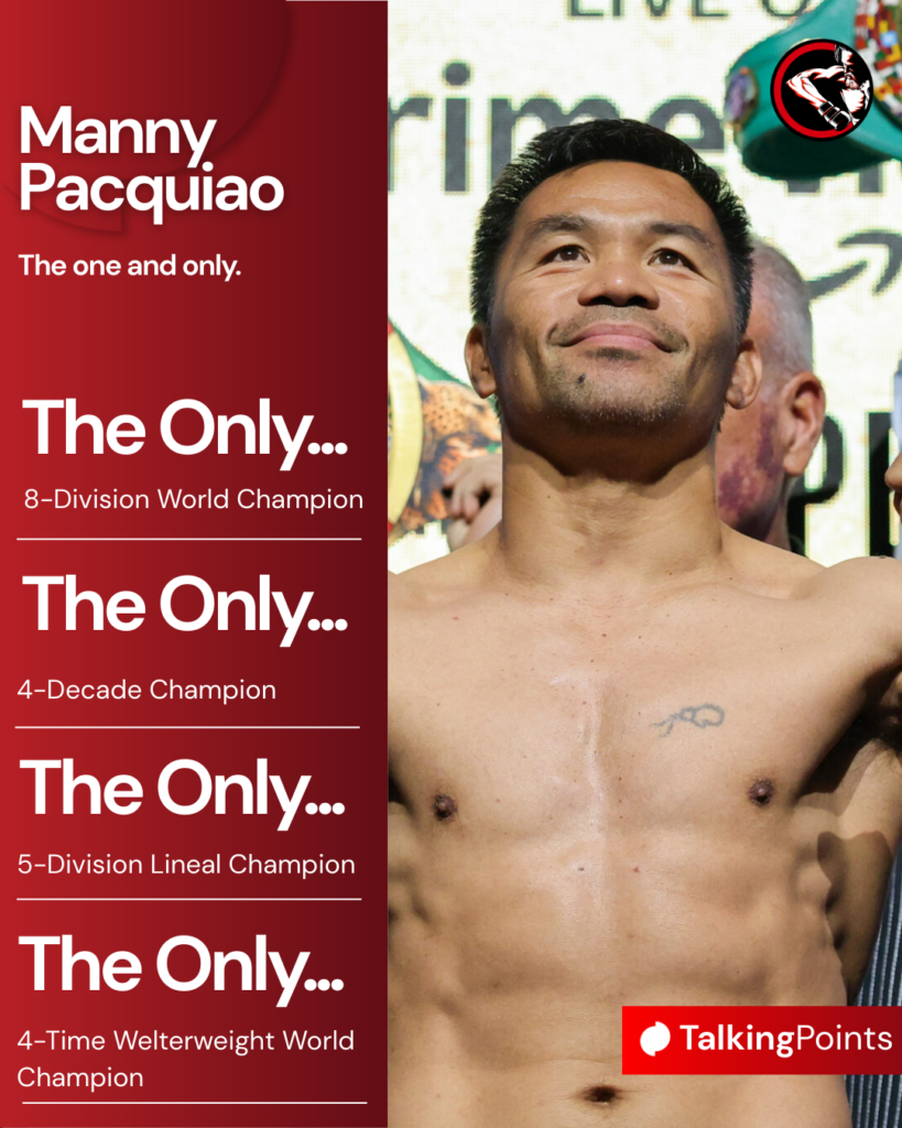 Manny Pacquiao's career results
