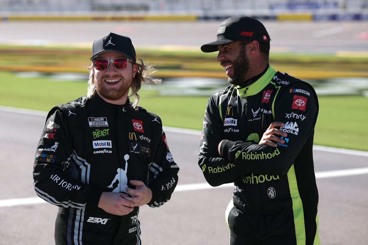 Who won the intra-team battle in NASCAR Cup 2025?