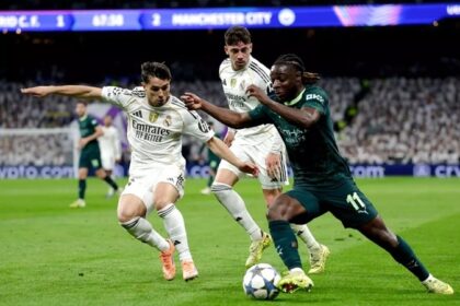 Manchester City winger Jeremy Doku's quick feet trouble Real Madrid's defense (video)