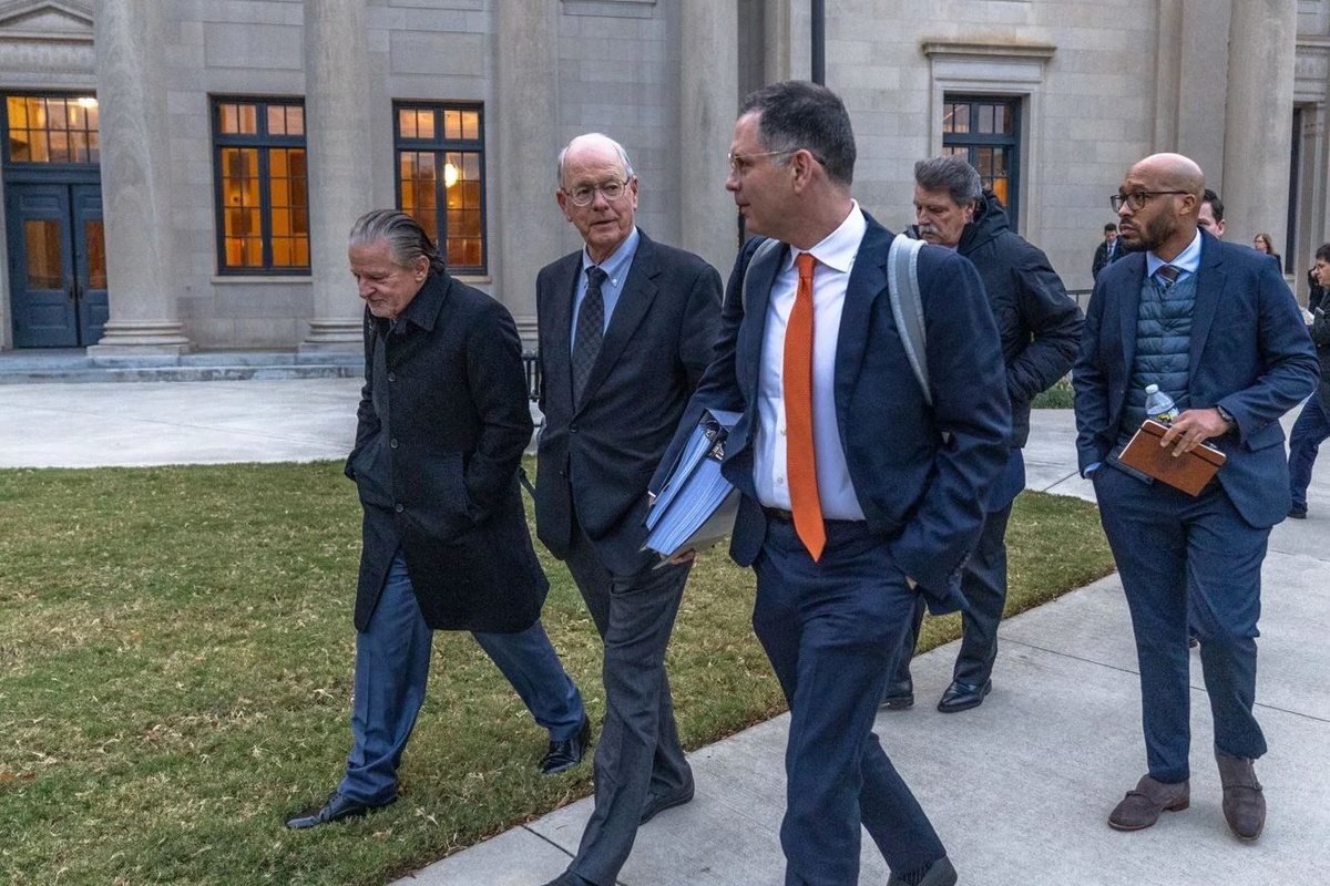 What happened on the second day of NASCAR's antitrust trial