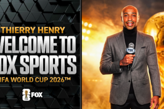 French legend Thierry Henry joins FOX Sports as analyst for 2026 FIFA World Cup