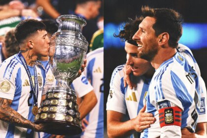 Messi's successor? Chelsea's Enzo Fernandes admits he's keeping an eye on Argentina's armband