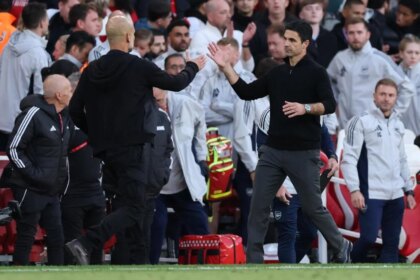 Arsenal go into the holidays in a familiar but uncomfortable position at the top of the Premier League with Man City lurking