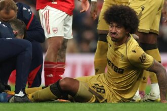 USMNT star defender Chris Richards is carried away on a stretcher as injuries continue to mount in U.S. soccer