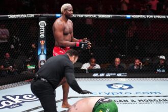 Robelis Despaigne's reaction to KOing Josh Parisien at UFC 299