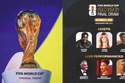 2026 FIFA World Cup draw: Heidi Klum and Kevin Hart co-host star-studded event