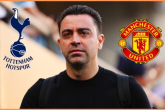 Xavi is being linked with Manchester United and Tottenham