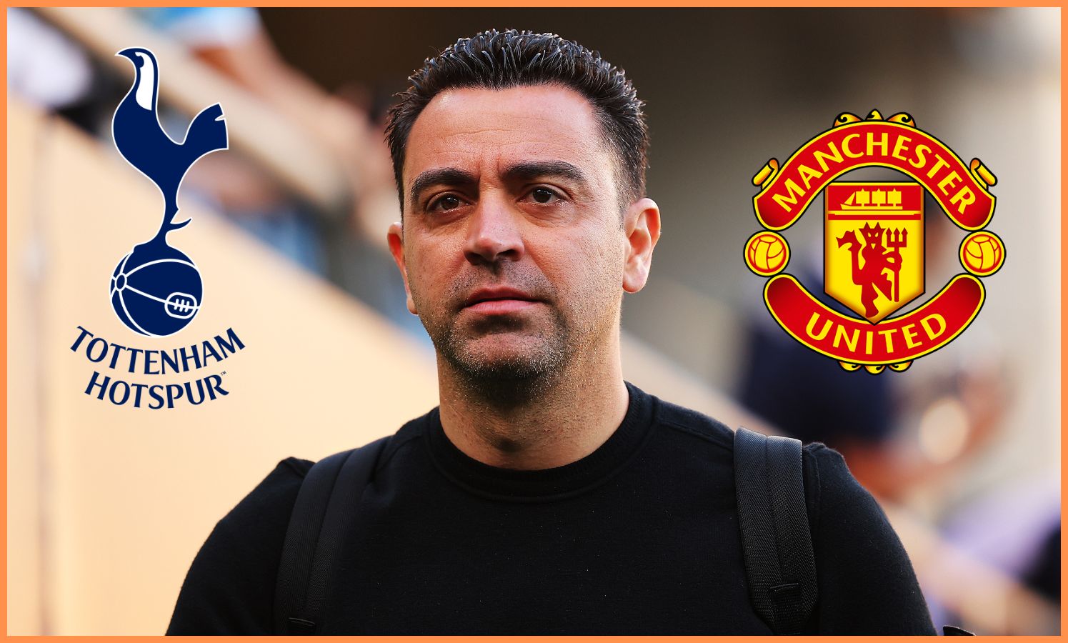 Xavi is being linked with Manchester United and Tottenham