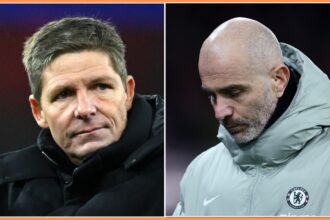 Oliver Glasner and Enzo Maresca