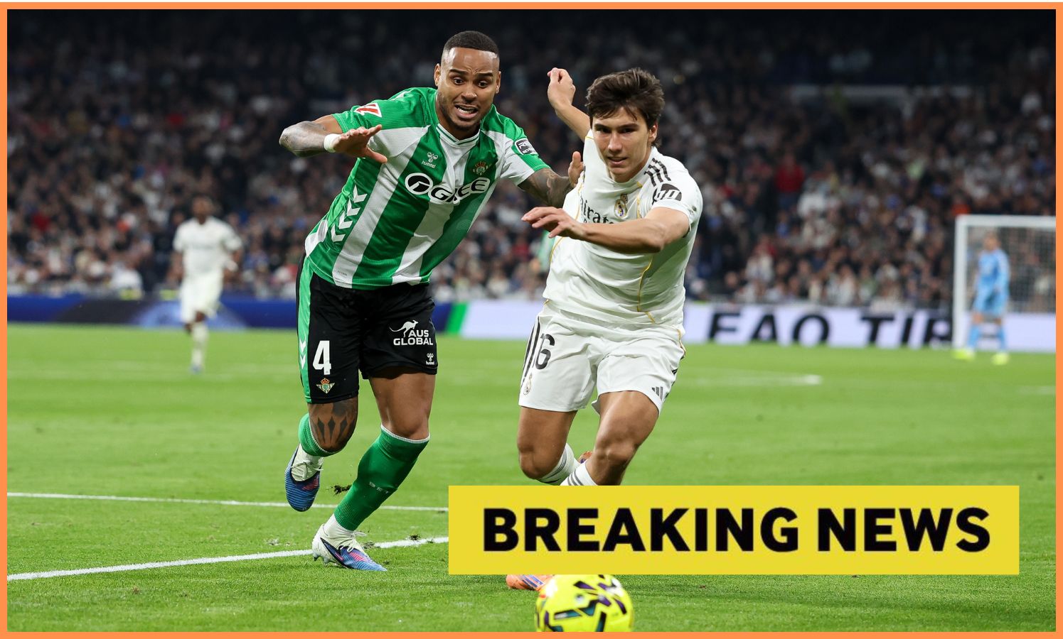 Natan in action for Real Betis against Real Madrid