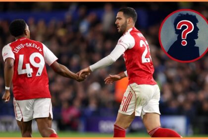 Myles Lewis-Skelly and Mikel Merino