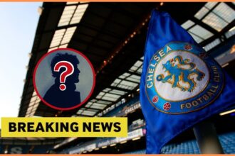 Chelsea FC corner flag and