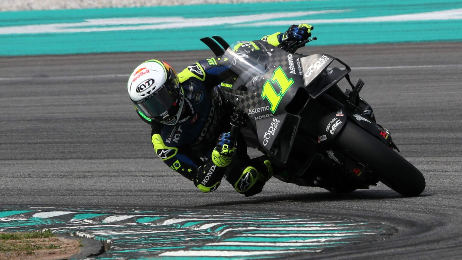 Diogo Moreira finds 'good speed' at Sepang MotoGP shakedown