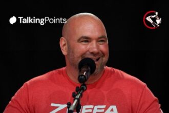 Dana White speaks at Floyd Mayweather Jr. vs. Conor McGregor World Press Tour - Toronto