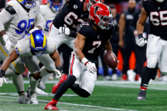 Falcons shock Rams on Monday Night Football. Best UFC moments of 2025