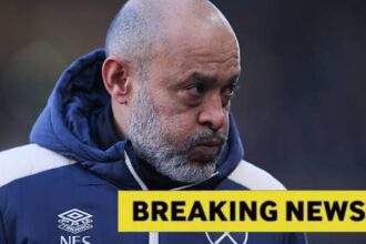 West Ham boss Nuno Espirito Santo