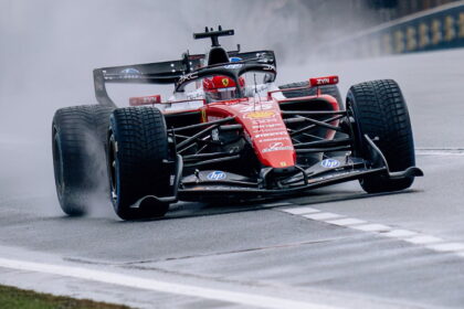 Izak Hajar crashes into Red Bull as Ferrari joins on second day of F1 testing