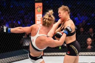 Holly Holm KOs Ronda Rousey with high kick at UFC 193