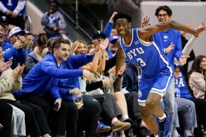 Saturday's BYU vs. Kansas CBB ranked game, NBA big slate and more best bets