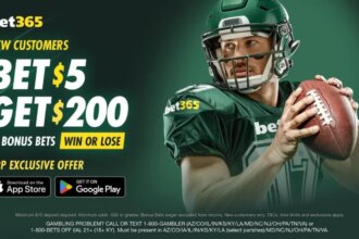 Use bet365 bonus code CBSBET365 to get a $200 bonus bet on Thursday targeting 76ers vs. Rockets, Lakers vs. Clippers