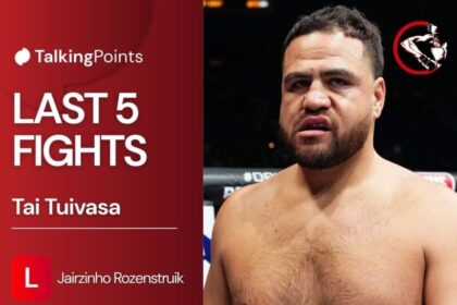 Tai Tuivasa prepares to face Jairzinho Rozenstruik at UFC 305