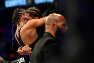 Tracy Cortez's UFC star ex-boyfriend reacts to dating reports with Alex Pereira